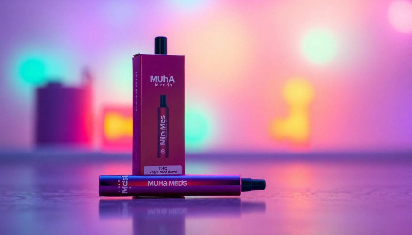 Experience Muha Meds 2g THC vape pen showcasing its premium design and rich flavors.