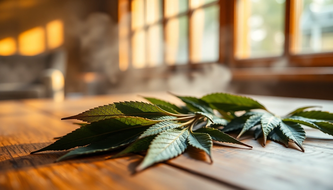 Harvesting CBD Tobacco leaves fresh from the plant, showcasing rich green color and texture for better understanding.