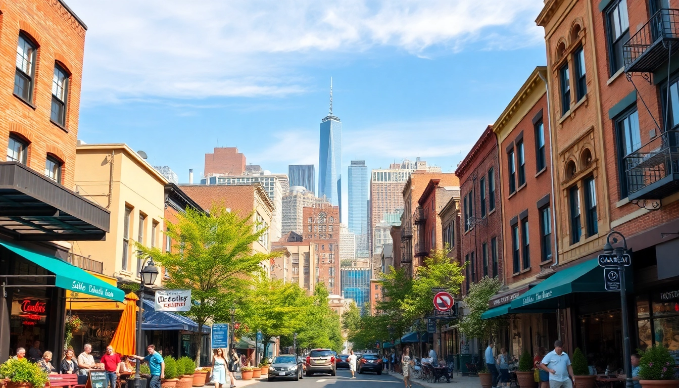 Explore the vibrant urban atmosphere of Jersey City NJ showcasing diverse neighborhoods and iconic skyline.