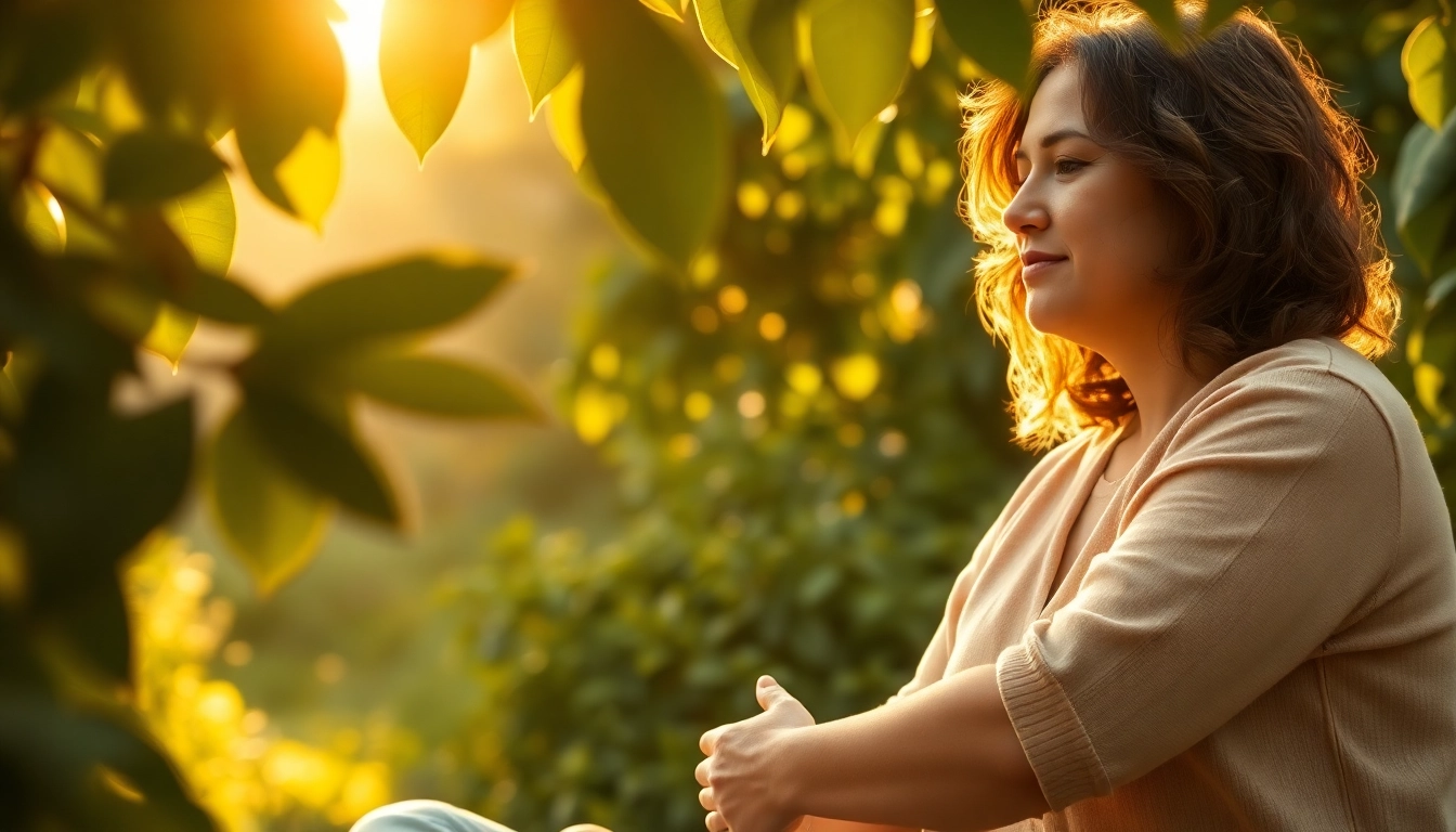 Session with a Spiritual Life Coach UK in a serene nature setting, promoting peace and growth.