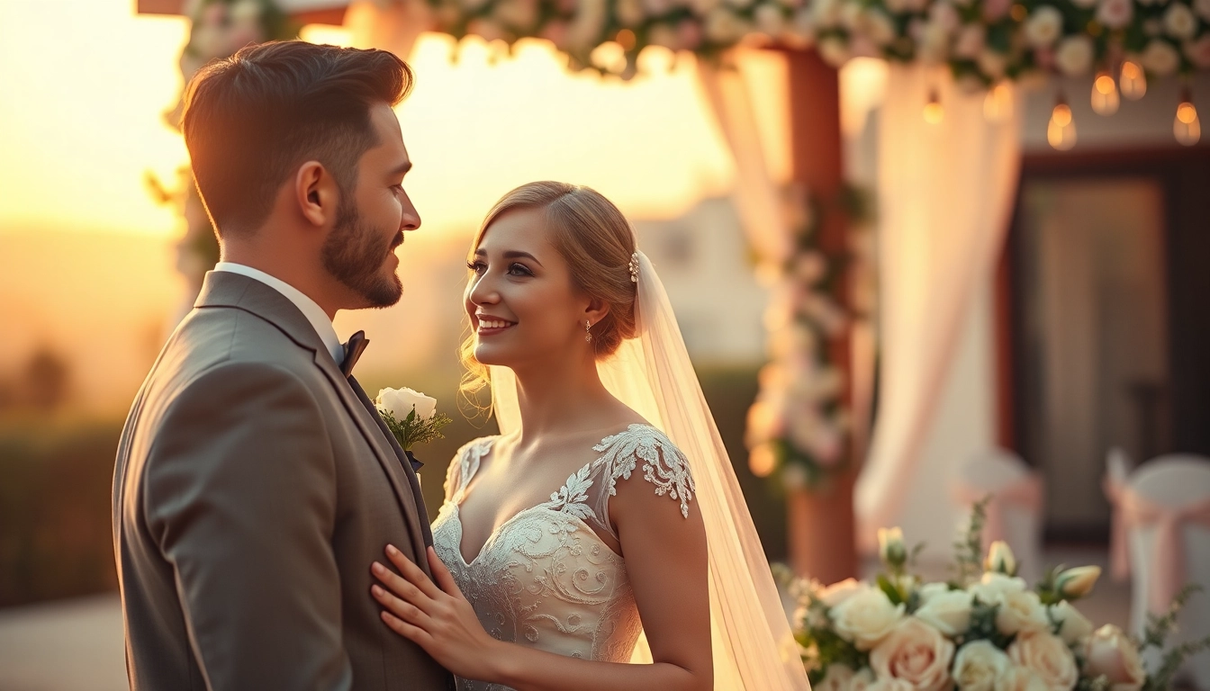 Capture memories with a talented wedding videographer in Ireland, showcasing an enchanting wedding scene.