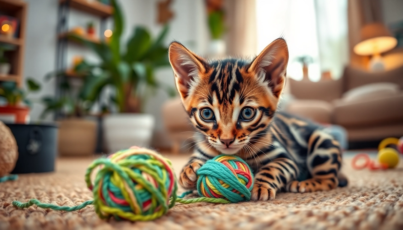 Playful Bengal Kittens for Sale showcasing beautiful coats and inviting personalities.