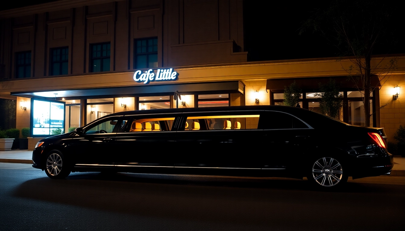 Luxurious black car service Atlanta ready to offer a smooth ride at a premier venue.
