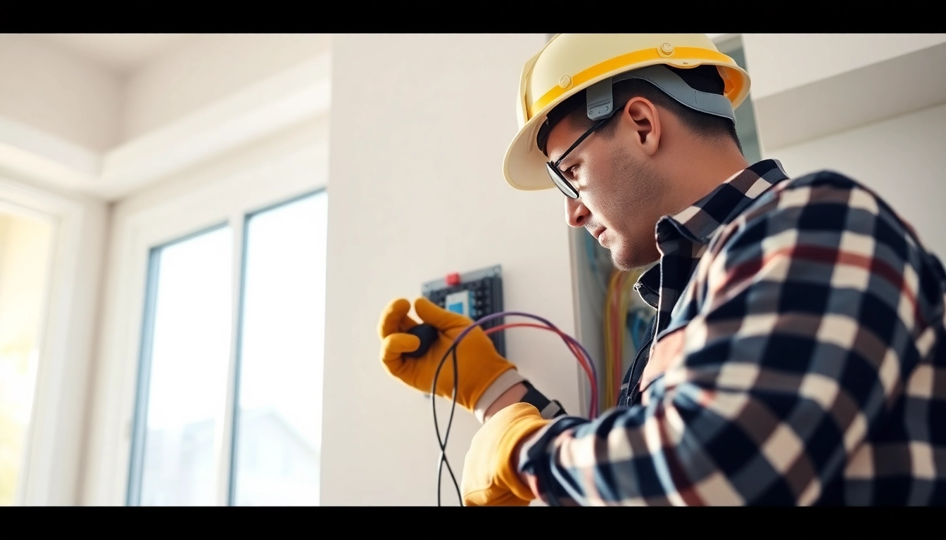 Enhance your Electrical Service experience with skilled professionals at work.