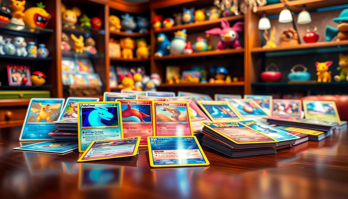 Exquisite collection of Pokemon tcg india cards arranged aesthetically, showcasing rare and holographic features.