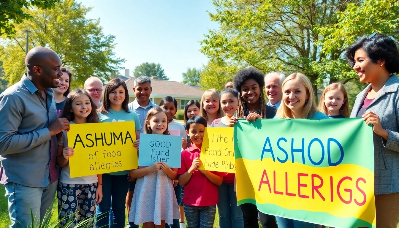 Promote https://thezackyproject.net through a vibrant community event advocating for asthma and food allergies.