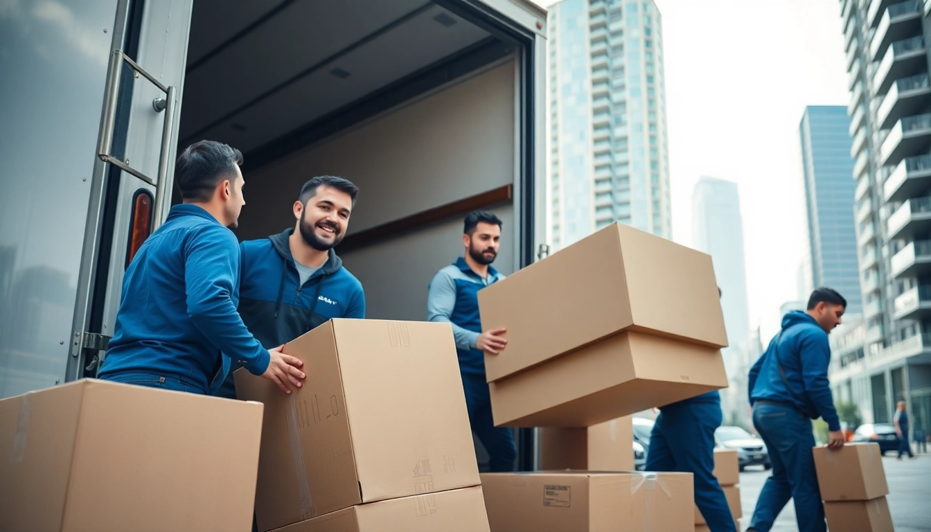 Best Toronto movers efficiently loading furniture into a truck, showcasing professionalism and teamwork.