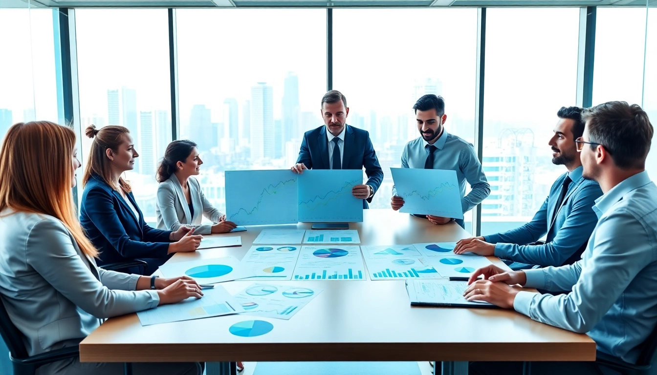 Analyze competitive intelligence strategies in a professional business meeting setting.